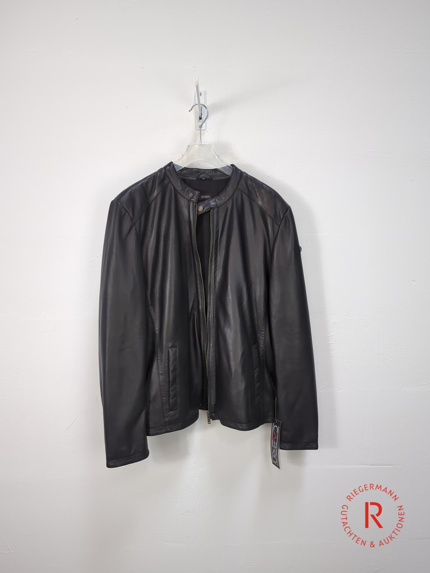 HERREN LEDERJACKE GRÖSSE 52
